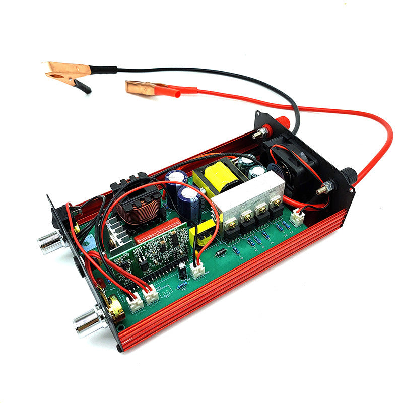 DC 12V High-power Inverter Electric Fishing Machine 98000W Battery Converter - Red