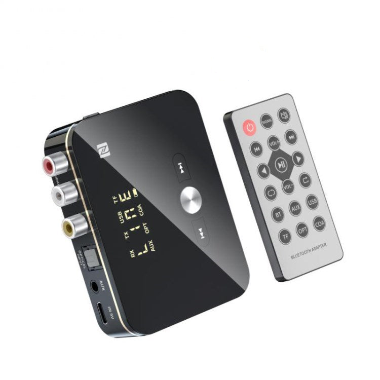 Bluetooth 5.0 Receiver Transmitter NFC Stereo Wireless Receiver Adapter AUX RCA Jack Mic Audio Adapter