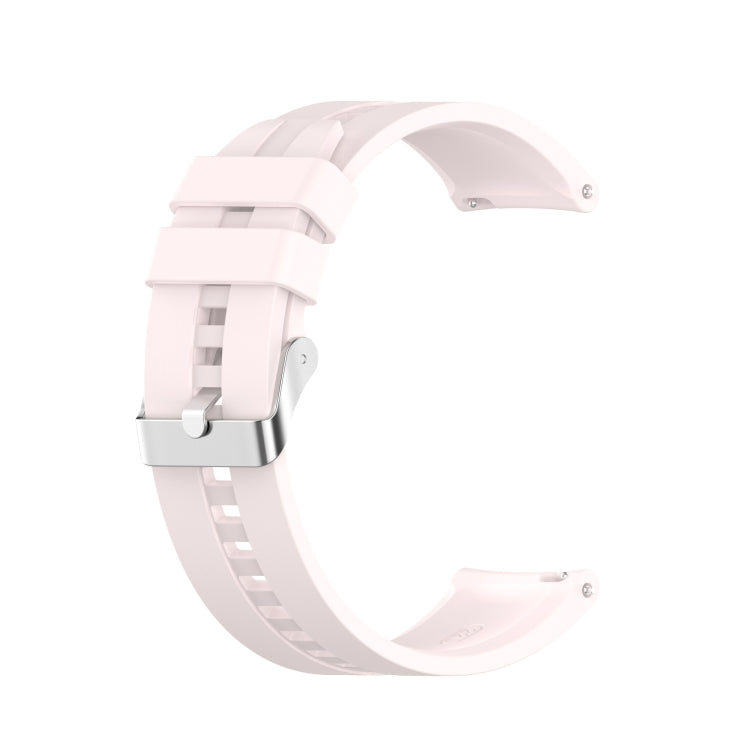 For Amazfit GTR 2e / GTR 2 22mm Silicone Replacement Strap Watchband with Silver Buckle, For Amazfit GTR 2e