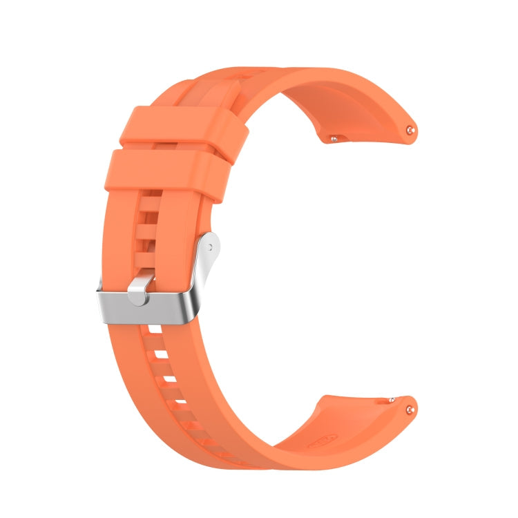 For Amazfit GTS 2e / GTS 2 20mm Silicone Replacement Strap Watchband with Silver Buckle, For Amazfit GTS 2e