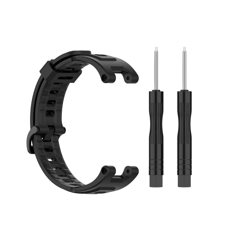Silicone Replacement Strap Watchband with Dismantling Tools, One Size, For Amazfit T-Rex Pro / Amazfit T-Rex