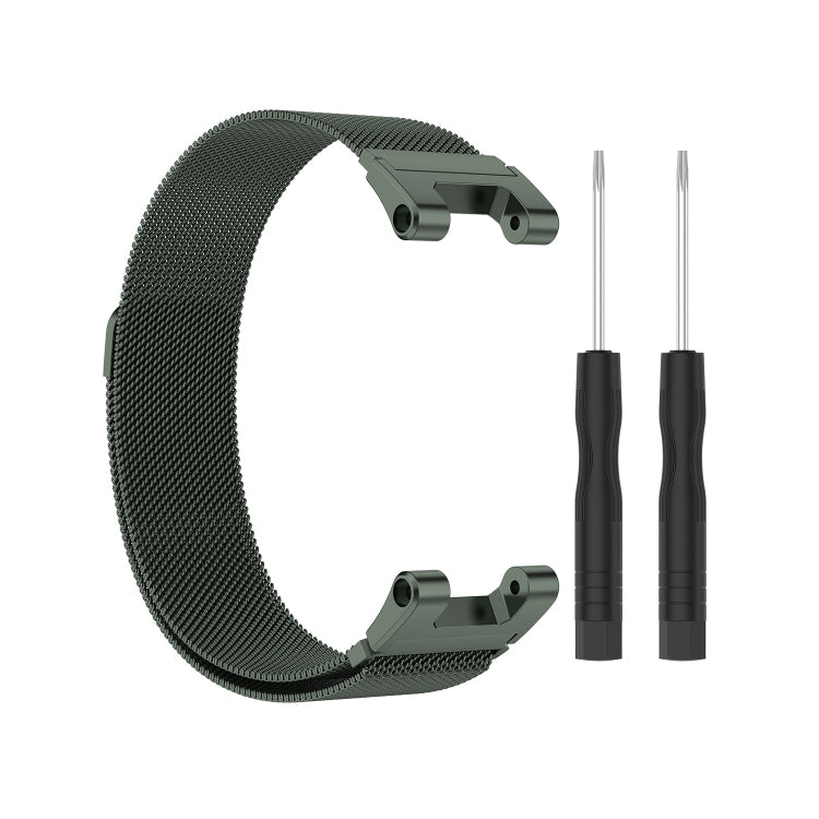 Milanese Magnetic Metal Replacement Strap Watchband, For Amazfit T-Rex Pro / Amazfit T-Rex