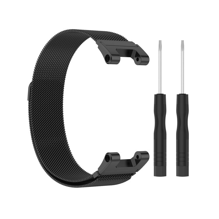 Milanese Magnetic Metal Replacement Strap Watchband, For Amazfit T-Rex Pro / Amazfit T-Rex