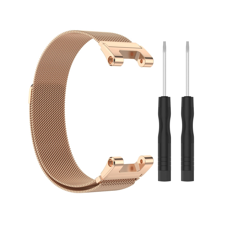 Milanese Magnetic Metal Replacement Strap Watchband, For Amazfit T-Rex Pro / Amazfit T-Rex