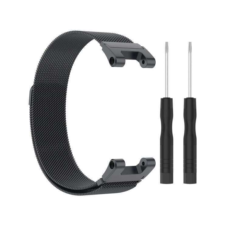 Milanese Magnetic Metal Replacement Strap Watchband, For Amazfit T-Rex Pro / Amazfit T-Rex