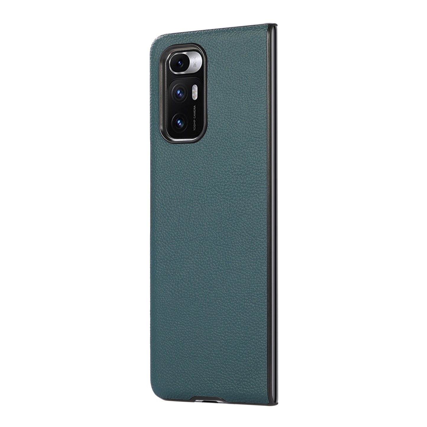 For Xiaomi Mi Mix Fold Genuine Leather Folding Protective Case(Green)