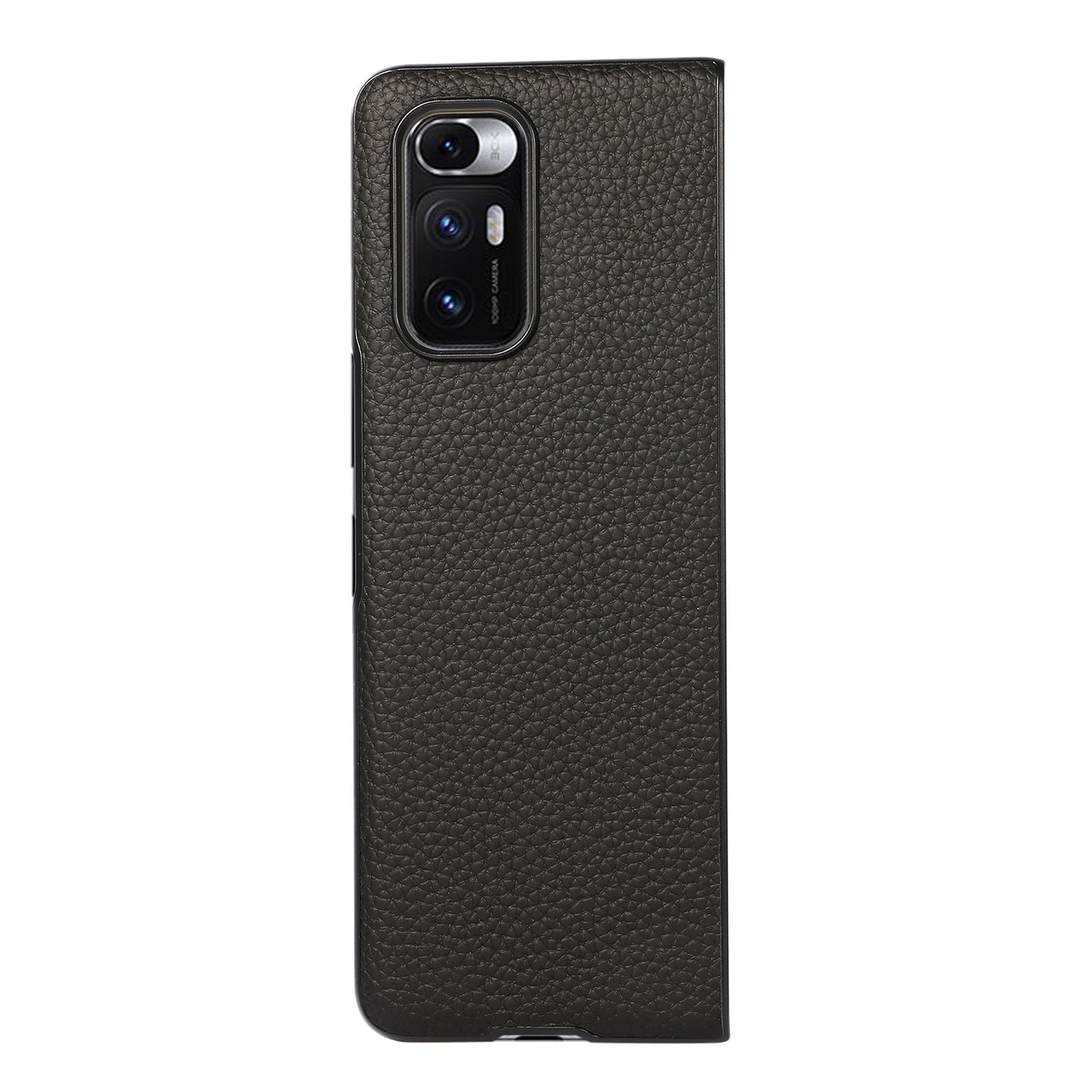 For Xiaomi Mi Mix Fold Litchi Texture Leather Folding Protective Case(Black)