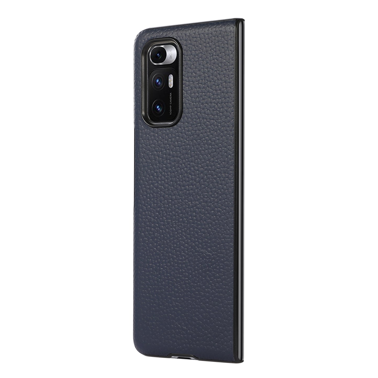 For Xiaomi Mi Mix Fold Litchi Texture Leather Folding Protective Case(Blue)