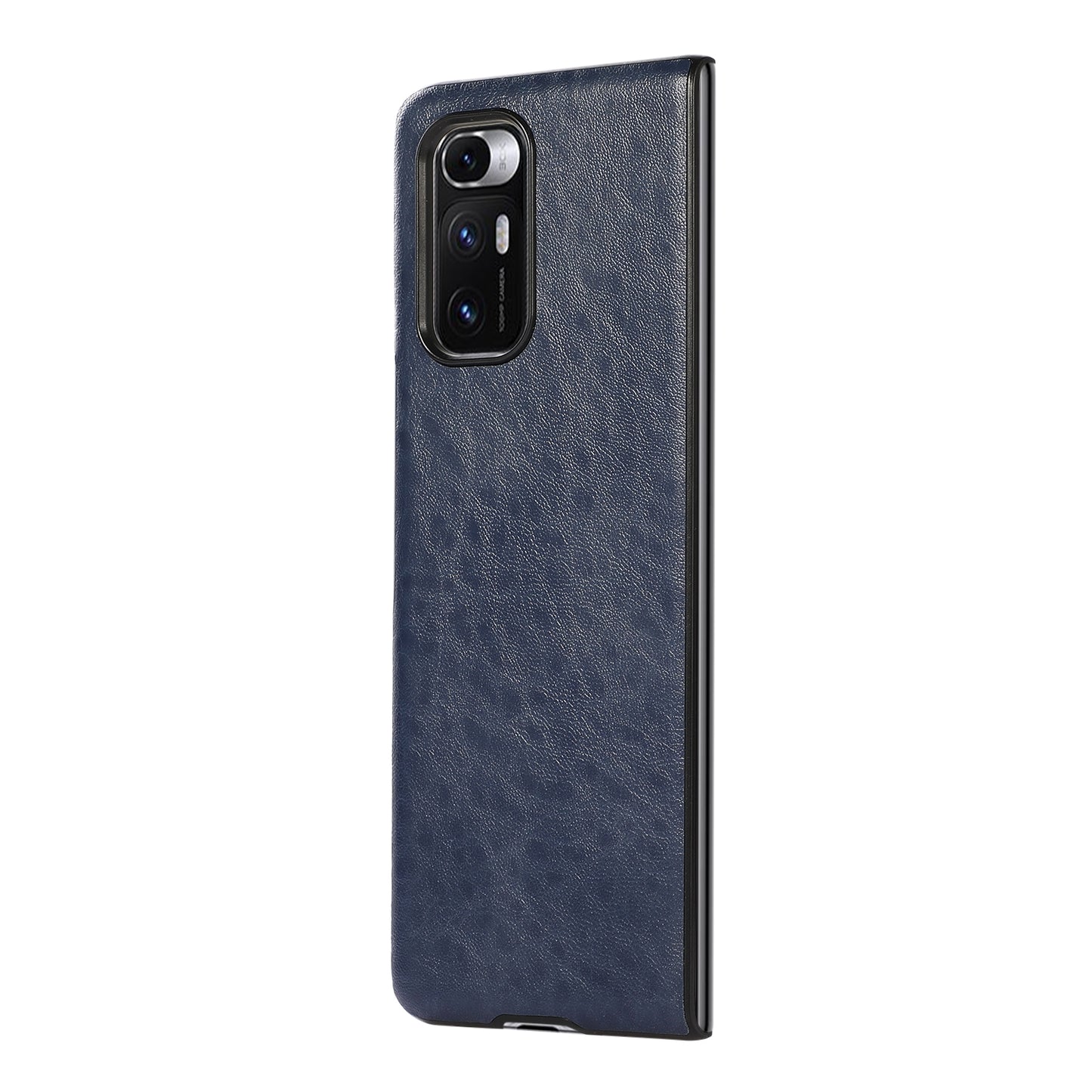 For Xiaomi Mi Mix Fold Crazy Horse Texture Leather Protective Case(Blue)