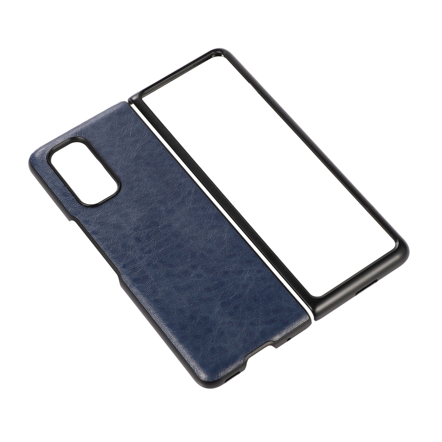 For Xiaomi Mi Mix Fold Crazy Horse Texture Leather Protective Case(Blue)