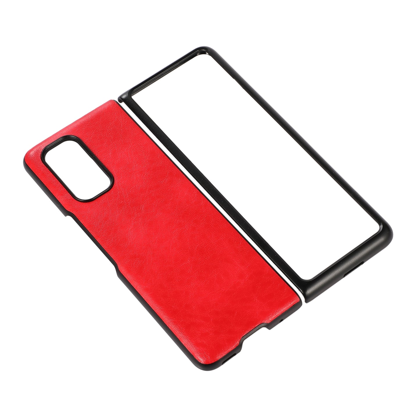 For Xiaomi Mi Mix Fold Crazy Horse Texture Leather Protective Case(Red)