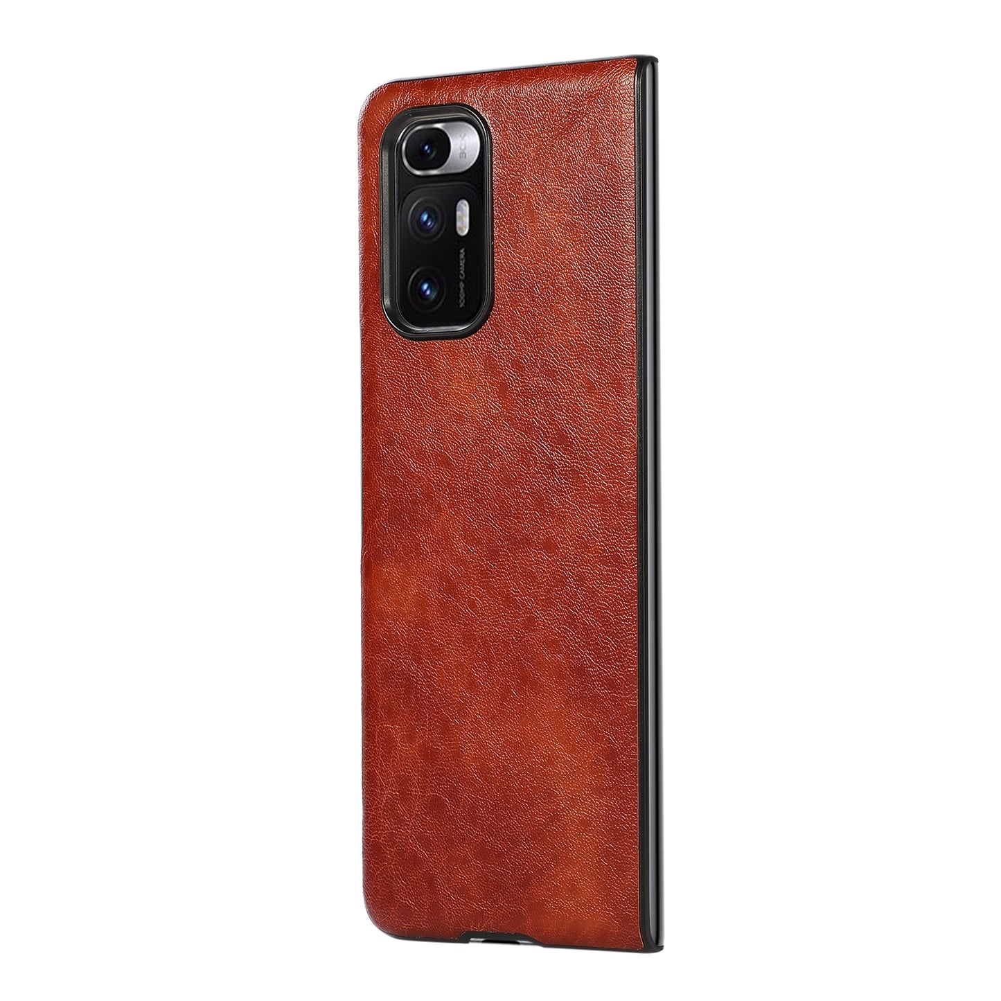 For Xiaomi Mi Mix Fold Crazy Horse Texture Leather Protective Case(Brown)