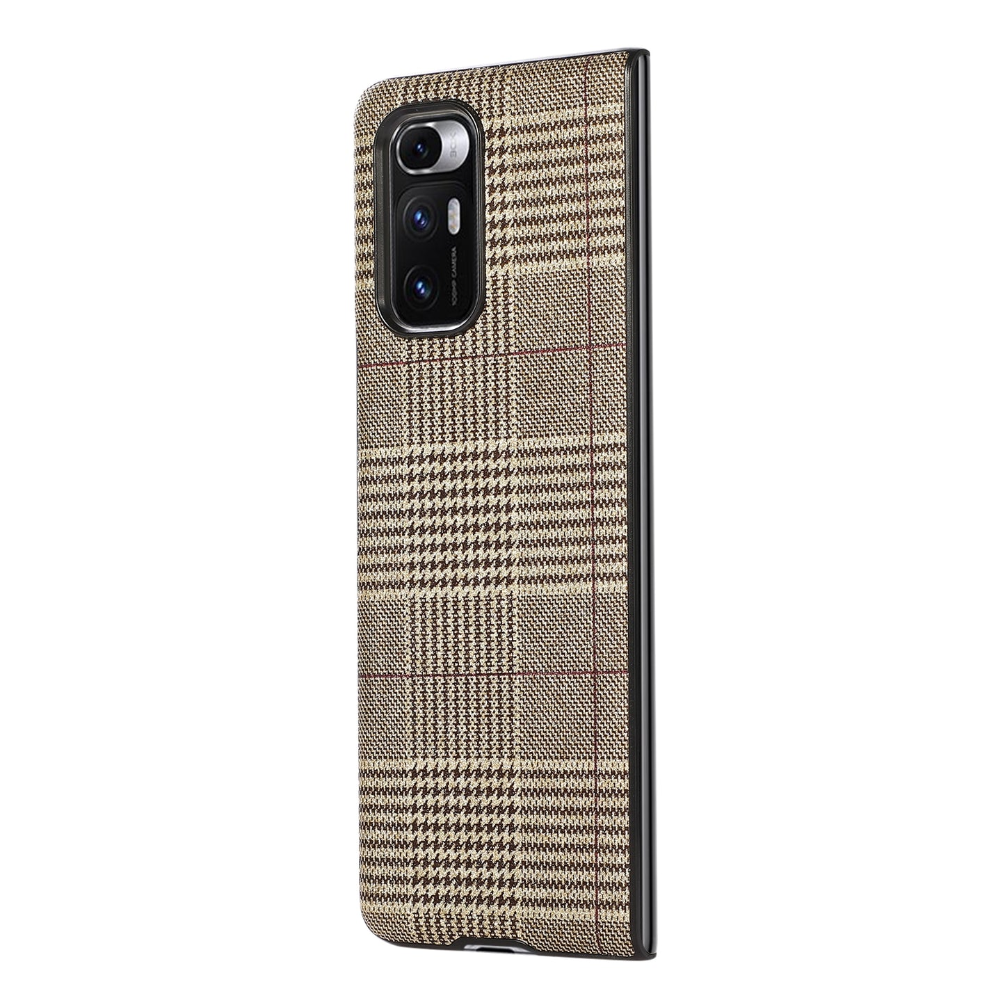 For Xiaomi Mi Mix Fold Shockproof Leather Protective Case(Houndstooth)