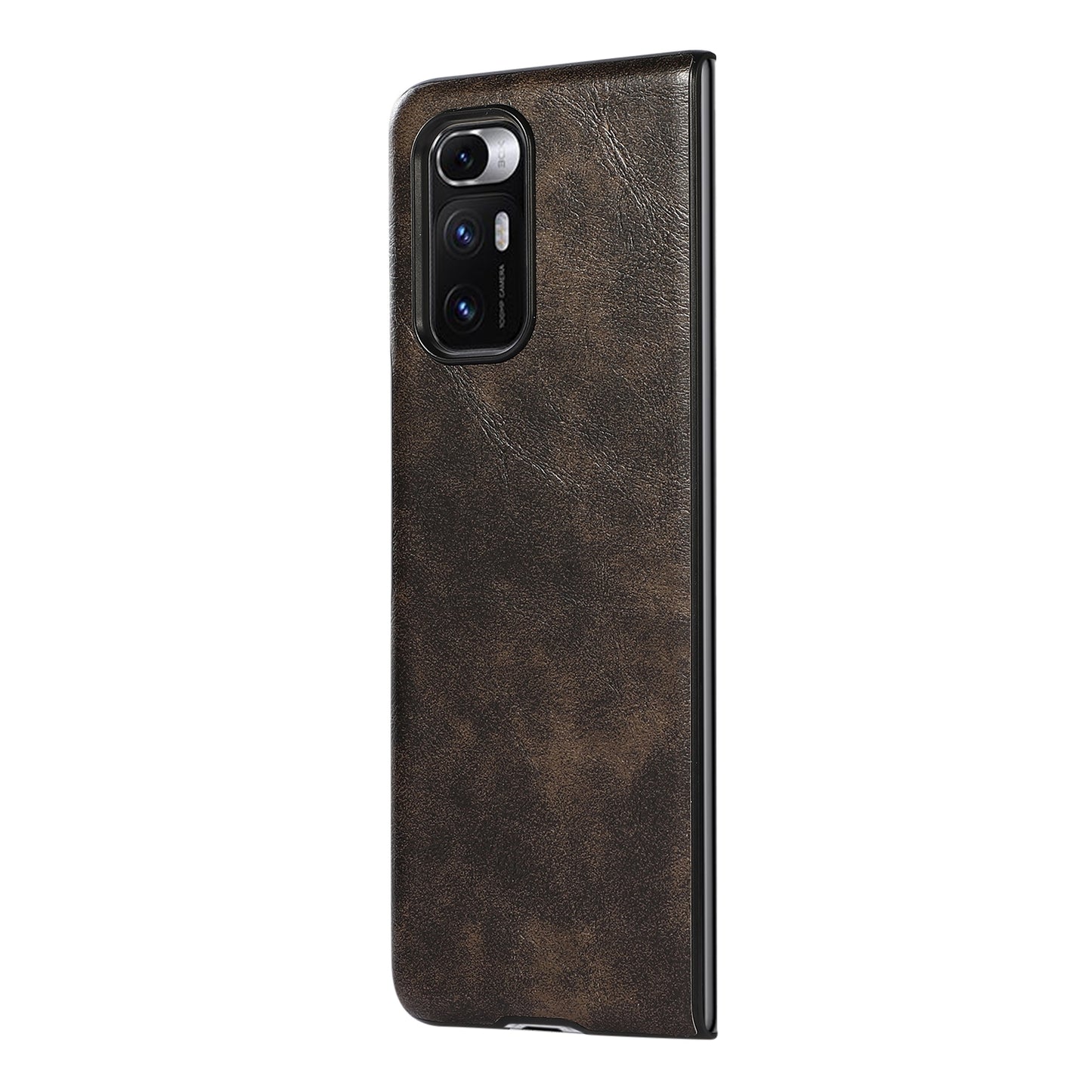 For Xiaomi Mi Mix Fold Business Style Leather Protective Case(Brown)