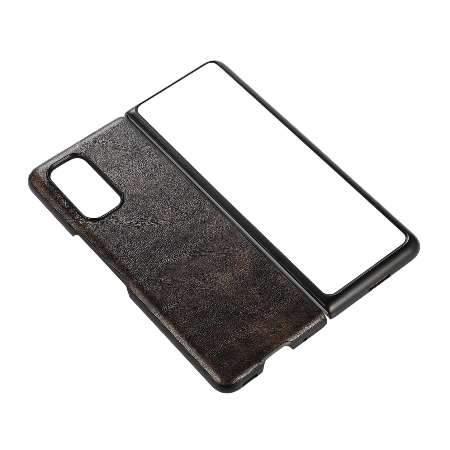 For Xiaomi Mi Mix Fold Business Style Leather Protective Case(Brown)