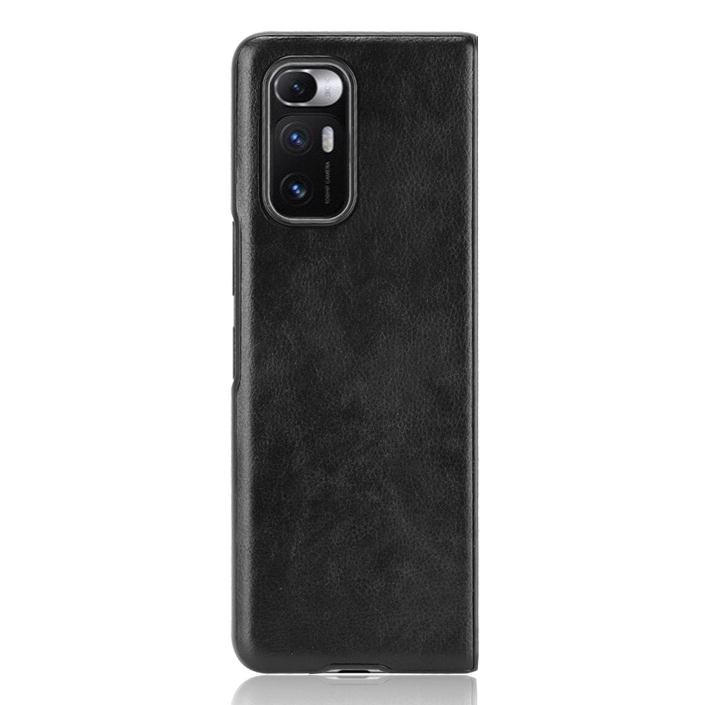 For Xiaomi Mi Mix Fold Shockproof Litchi Texture PC + PU Case(Black)