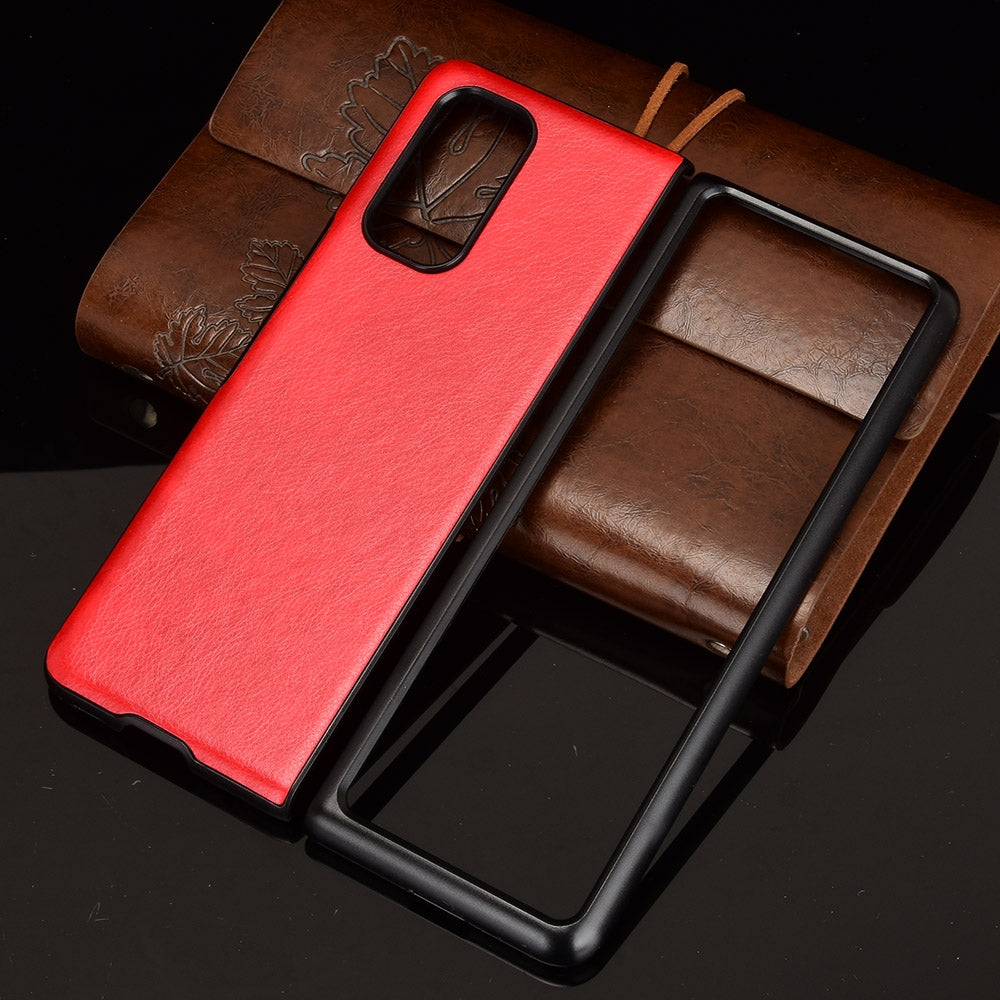 For Xiaomi Mi Mix Fold Shockproof Litchi Texture PC + PU Case(Red)