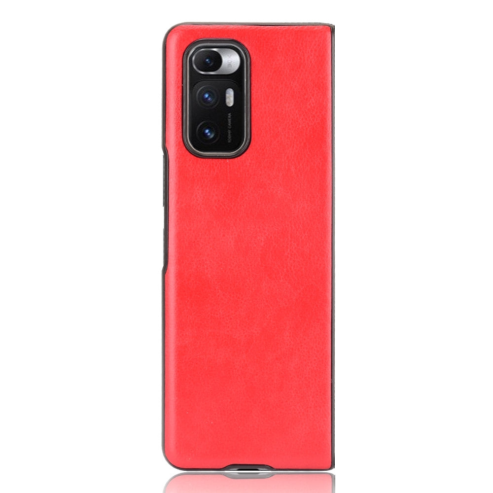 For Xiaomi Mi Mix Fold Shockproof Litchi Texture PC + PU Case(Red)