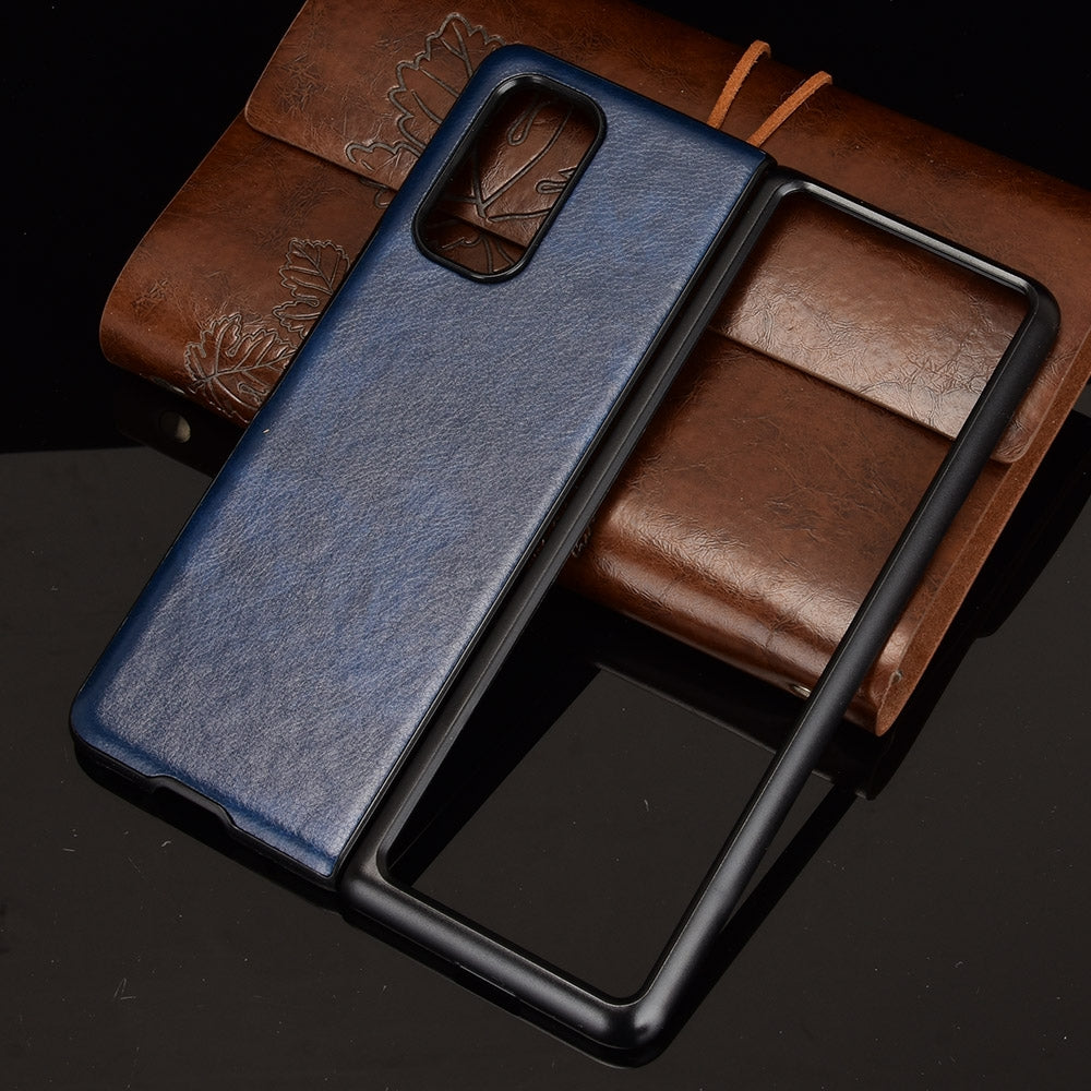 For Xiaomi Mi Mix Fold Shockproof Litchi Texture PC + PU Case(Blue)