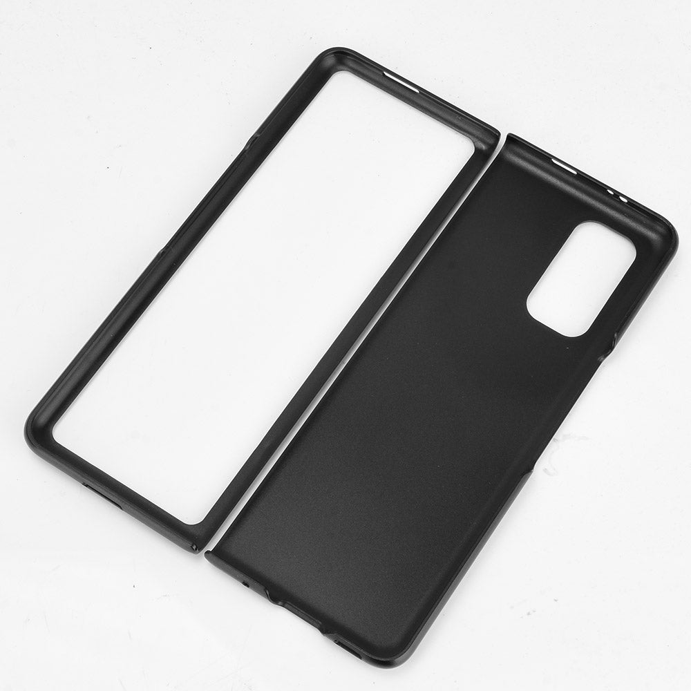 For Xiaomi Mi Mix Fold Shockproof Crocodile Texture PC + PU Case(Brown)