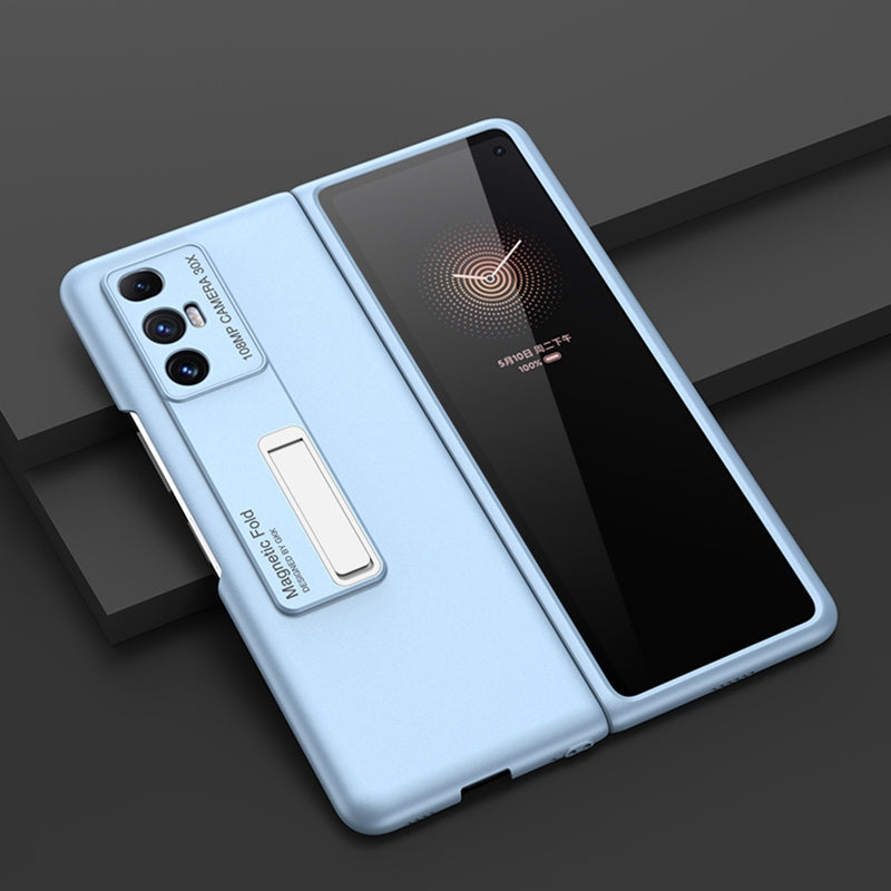 For Xiaomi Mi Mix Fold GKK Ultra-thin Full Coverage Protective Case with Holder(Blue)