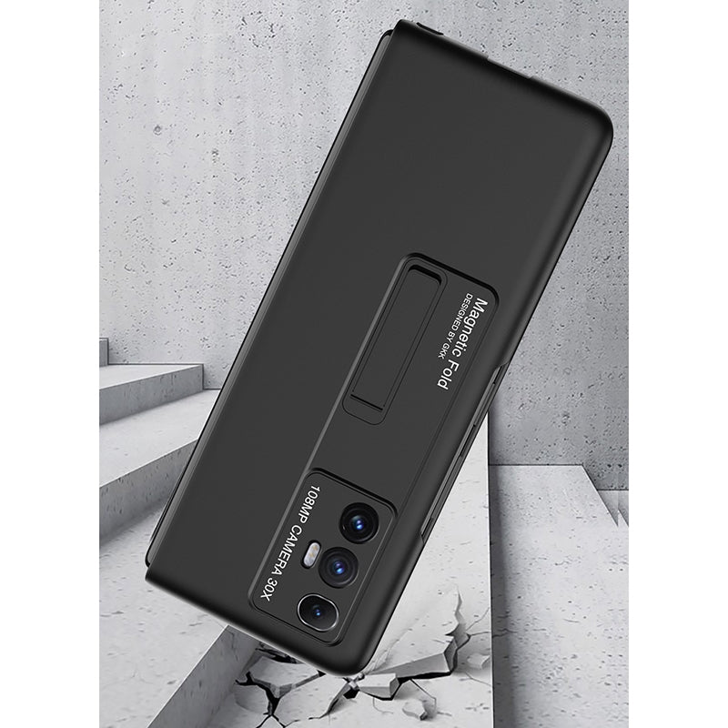 For Xiaomi Mi Mix Fold GKK Ultra-thin Full Coverage Protective Case with Holder(Black)