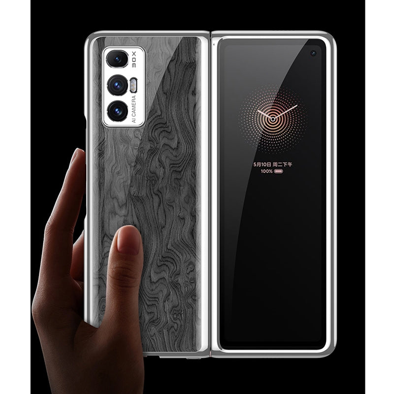 For Xiaomi Mi Mix Fold GKK Electroplating Painted Glass Phone Case(Mechanic)