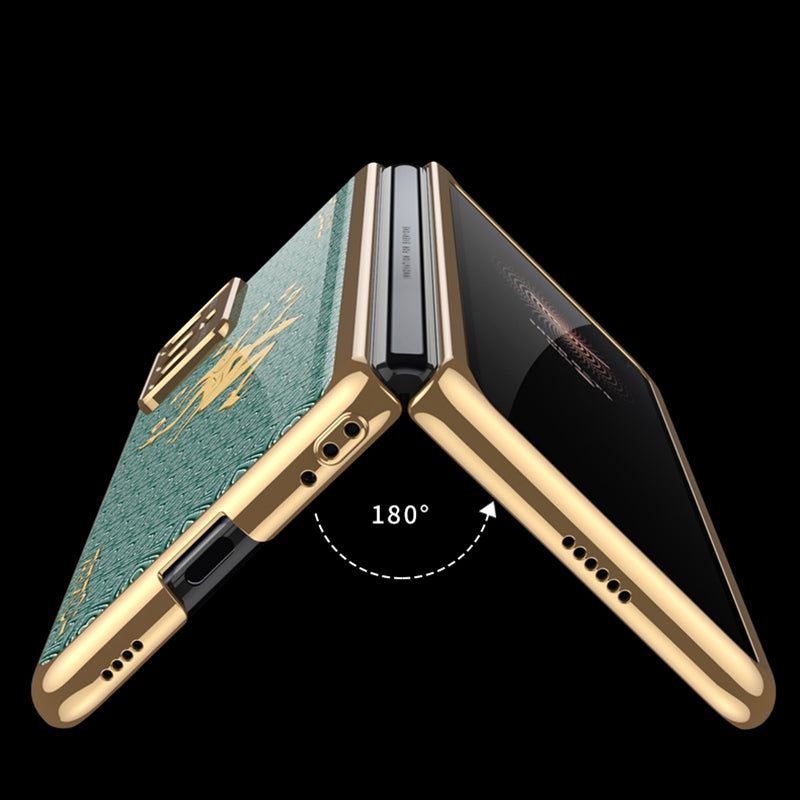 For Xiaomi Mi Mix Fold GKK Electroplating Painted Glass Phone Case(Mechanic)