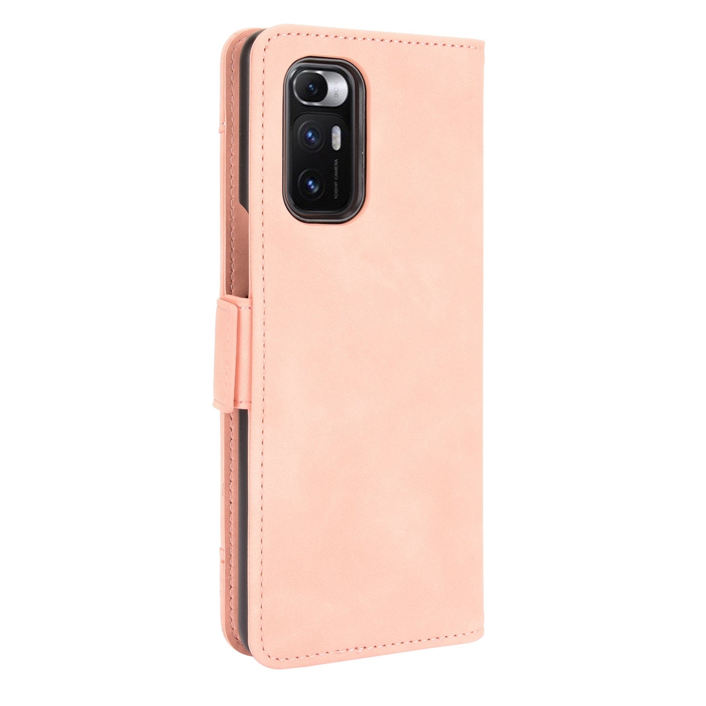 For Xiaomi Mi Mix Fold Skin Feel Calf Pattern Horizontal Flip Leather Case with Holder & Card Slots & Photo Frame(Pink)