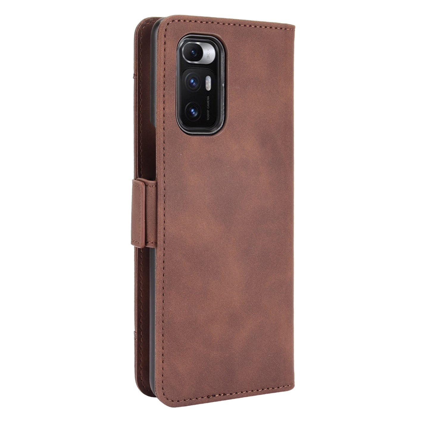 For Xiaomi Mi Mix Fold Skin Feel Calf Pattern Horizontal Flip Leather Case with Holder & Card Slots & Photo Frame(Brown)