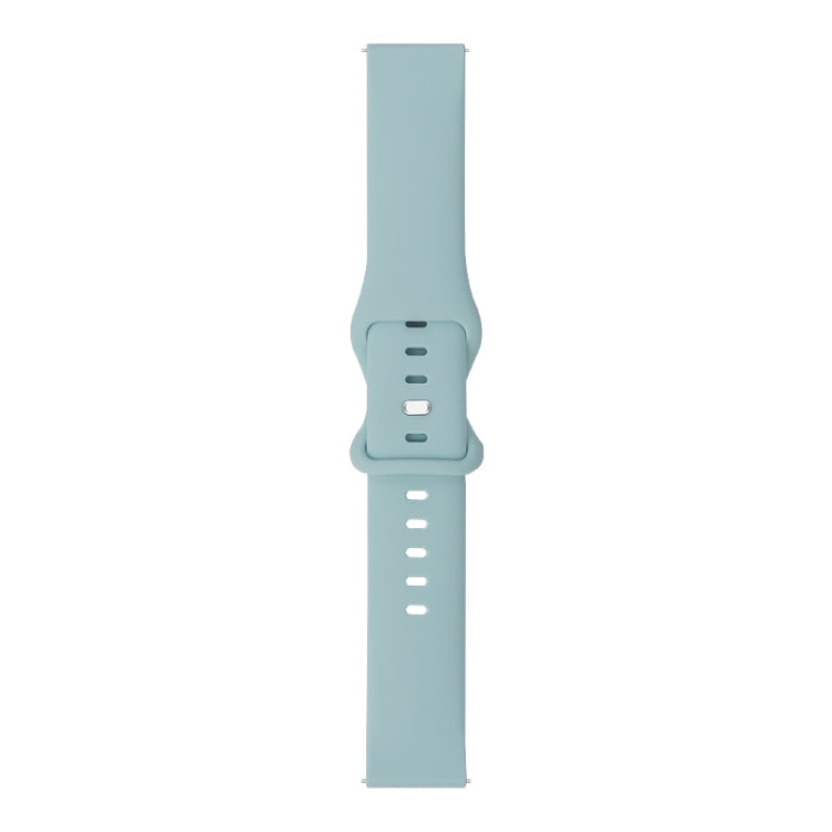 8-buckle Silicone Replacement Strap Watchband, For Samsung Galaxy Watch Active, For Huawei Watch GT 2 42mm