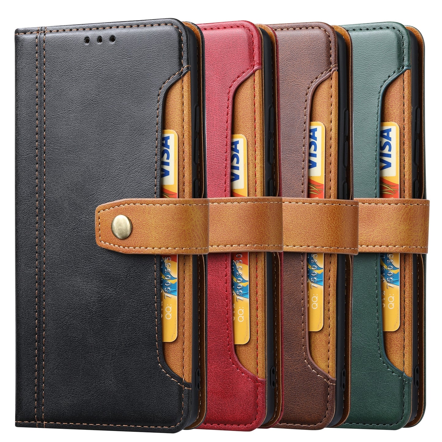 For Xiaomi Mi Mix 4 Calf Texture Double Fold Clasp Horizontal Flip Leather Case with Photo Frame & Holder & Card Slots & Wallet(Coffee)