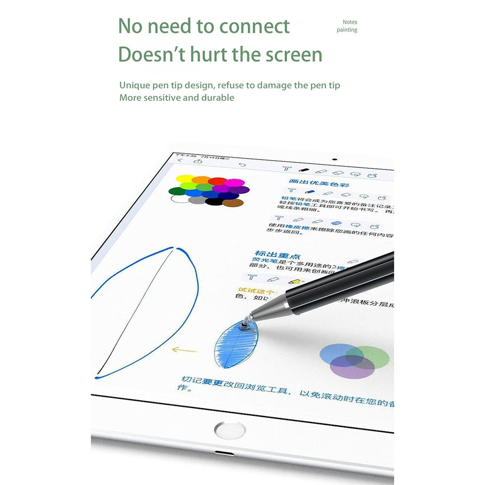 JB06 Universal Magnetic Nano Pen Tip + Disc Pen Tip Stylus Pen for Mobile Phones and Tablets(Rose Gold)