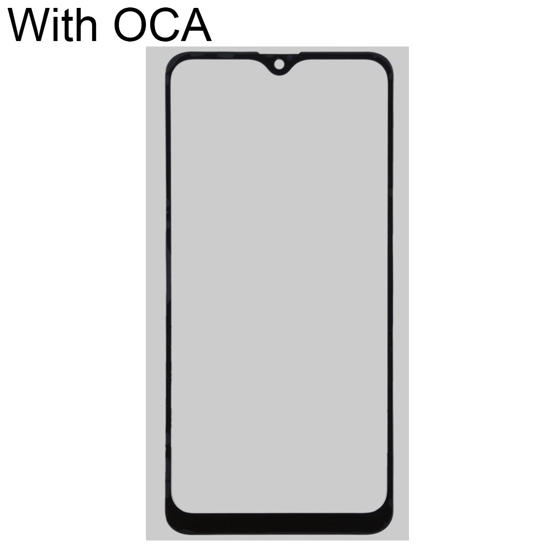 For OPPO A7 / AX7 Front Screen Outer Glass Lens with OCA Optically Clear Adhesive