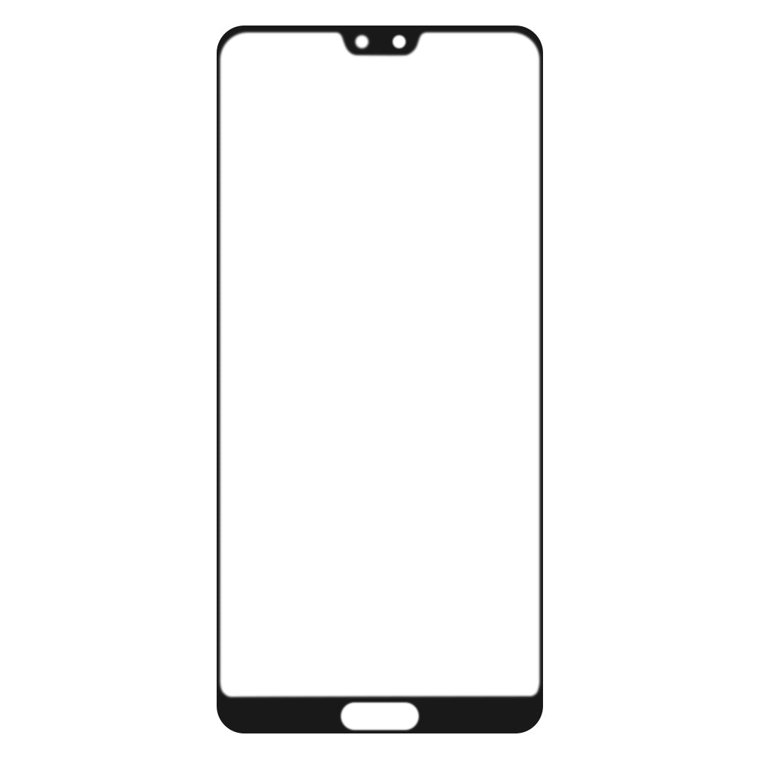 For Huawei P20 Pro Front Screen Outer Glass Lens with OCA Optically Clear Adhesive