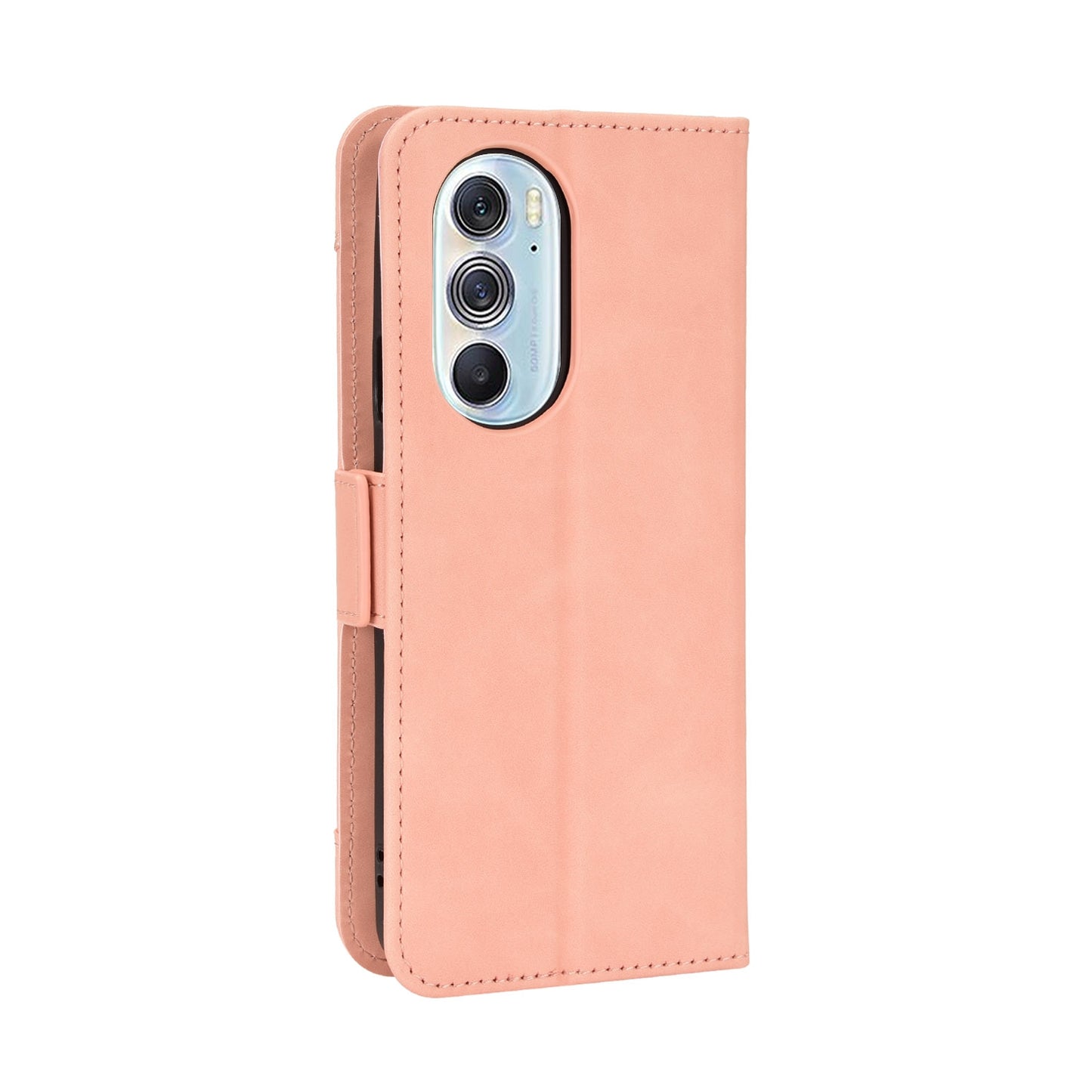 For Motorola Moto Edge 30 Pro/Edge+ 2022/Edge X30 Skin Feel Calf Pattern Leather Phone Case(Pink)