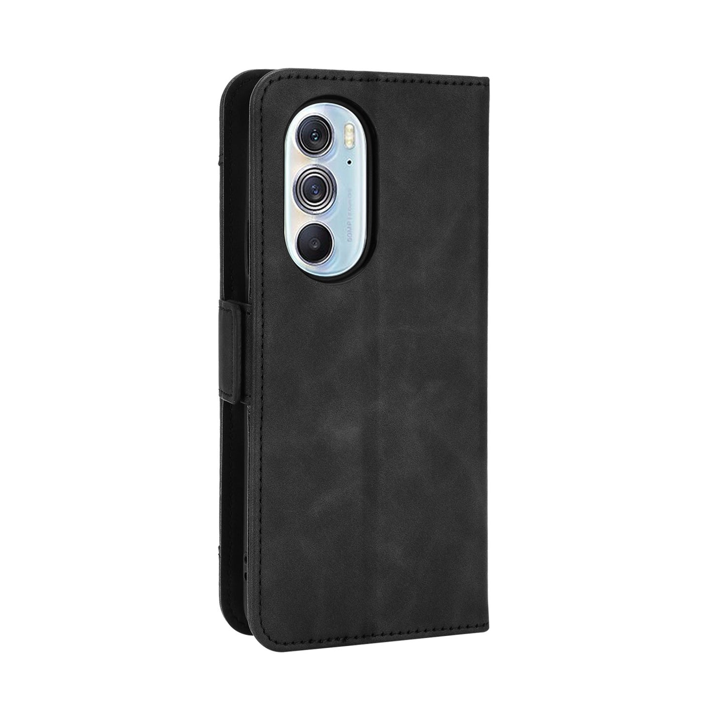 For Motorola Moto Edge 30 Pro/Edge+ 2022/Edge X30 Skin Feel Calf Pattern Leather Phone Case(Black)