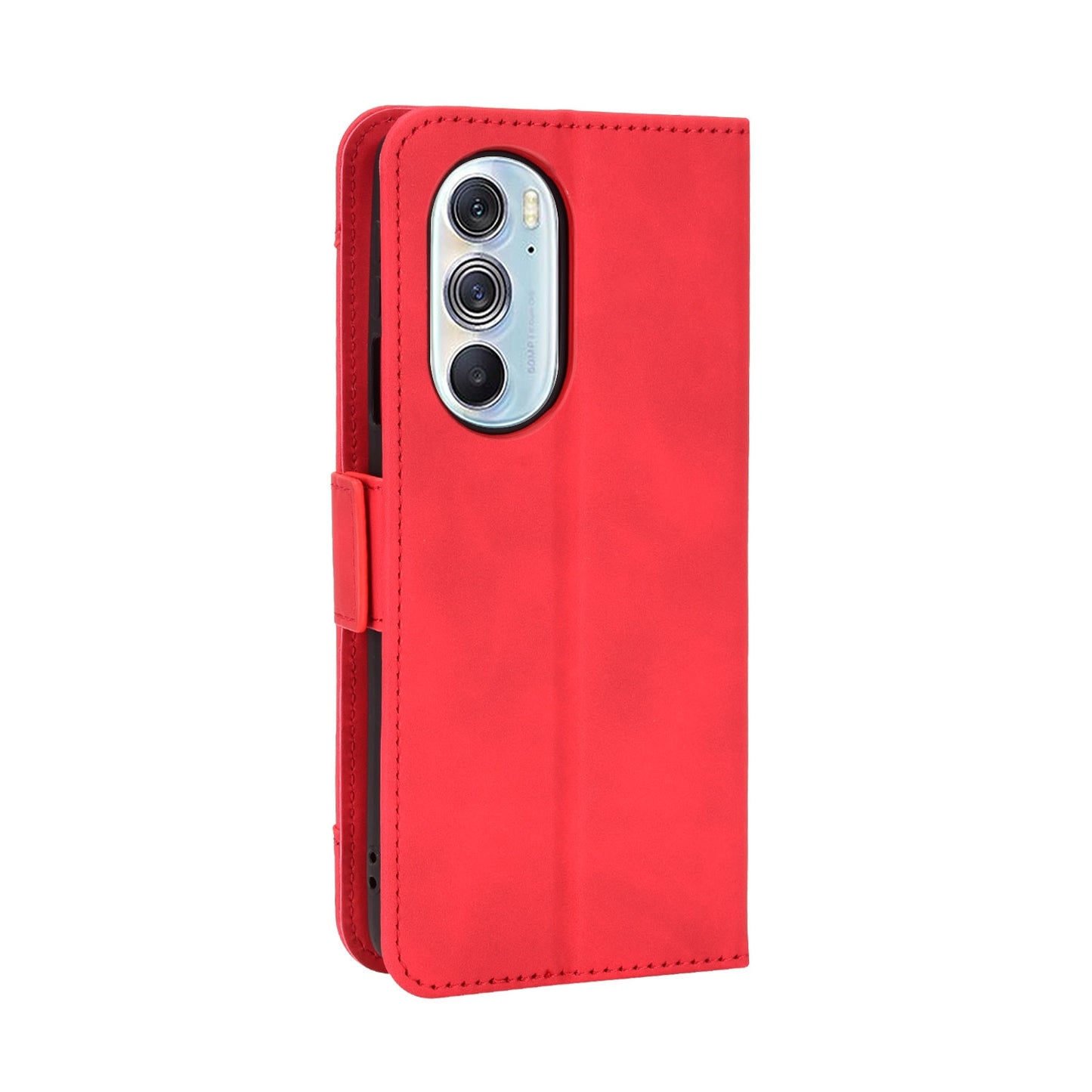 For Motorola Moto Edge 30 Pro/Edge+ 2022/Edge X30 Skin Feel Calf Pattern Leather Phone Case(Red)
