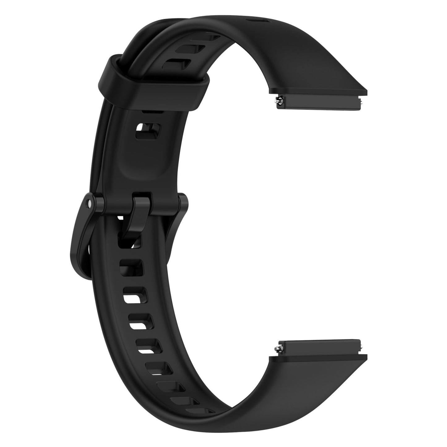 For Huawei Band 7 Silicone Watch Band(Black)