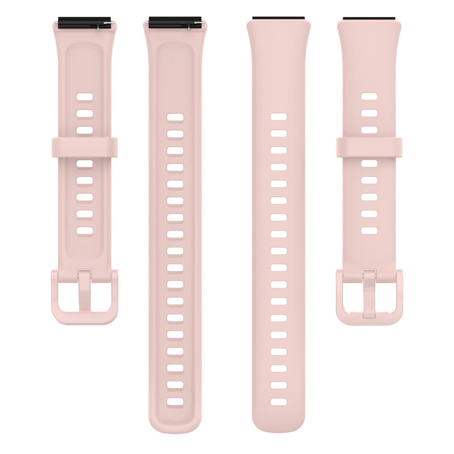 For Huawei Band 7 Silicone Watch Band(Rose Pink)