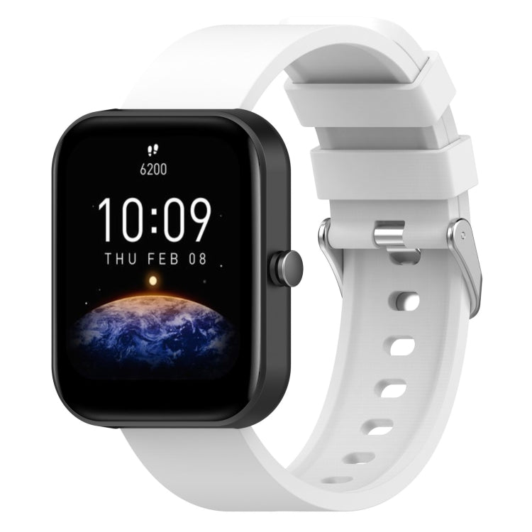 20mm Steps Style Silicone Watch Band, For Amazfit Bip 3