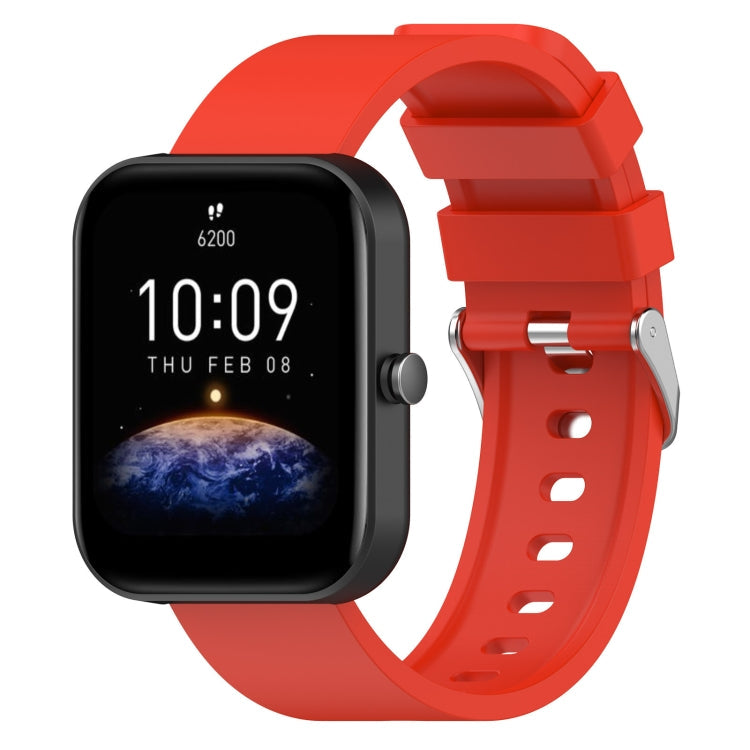 20mm Steps Style Silicone Watch Band, For Amazfit Bip 3