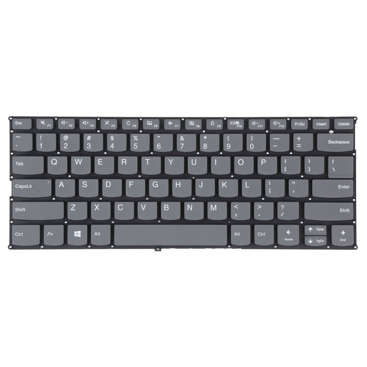 Not Power Button US Version Keyboard for Lenovo IdeaPad 320s-13 320s-13ikb(Grey)