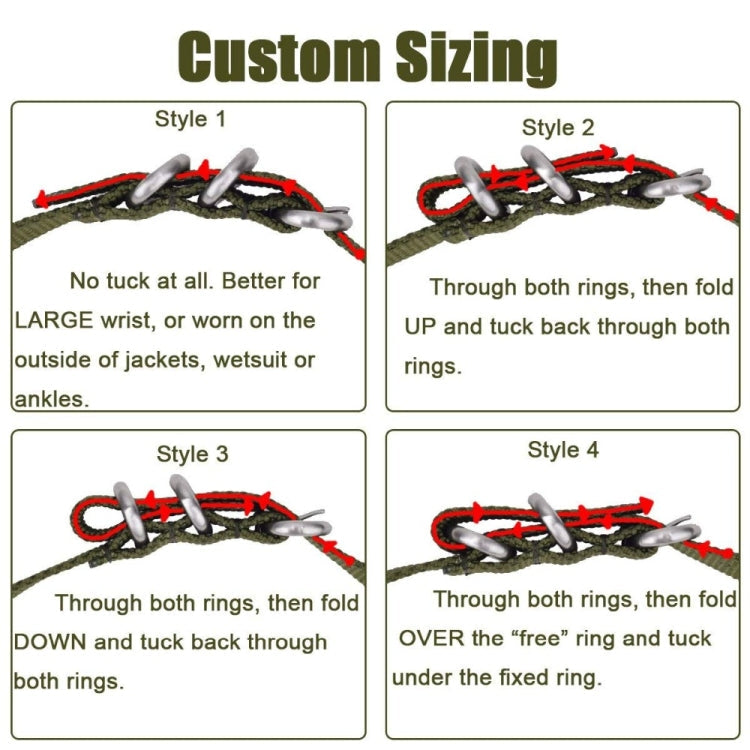 Three-ring Black Buckle Nylon Watch Band, For Amazfit T-Rex / T-Rex Pro / Ares