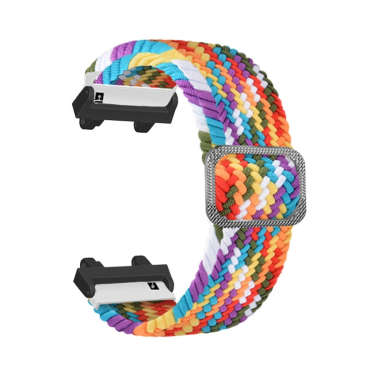 Adjustable Buckle Braided Nylon Watch Band, For Amazfit T-Rex 2