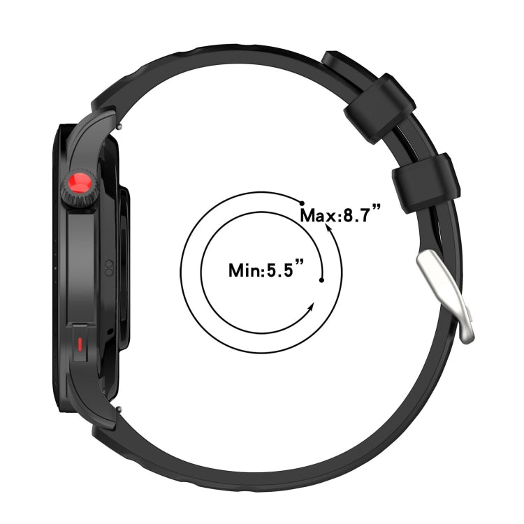 22mm Silicone Watch Band, For Amazfit GTR 4