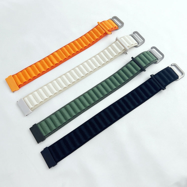 Universal Nylon Loop Watch Band, For Amazfit GTS4 Mini / Coros Pace 2 20mm, For Huawei Watch GT2 / GT3 Pro / GT Runner 22mm