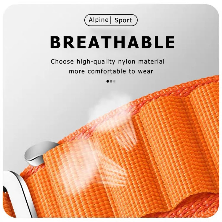 Universal Nylon Loop Watch Band, For Amazfit GTS4 Mini / Coros Pace 2 20mm, For Huawei Watch GT2 / GT3 Pro / GT Runner 22mm