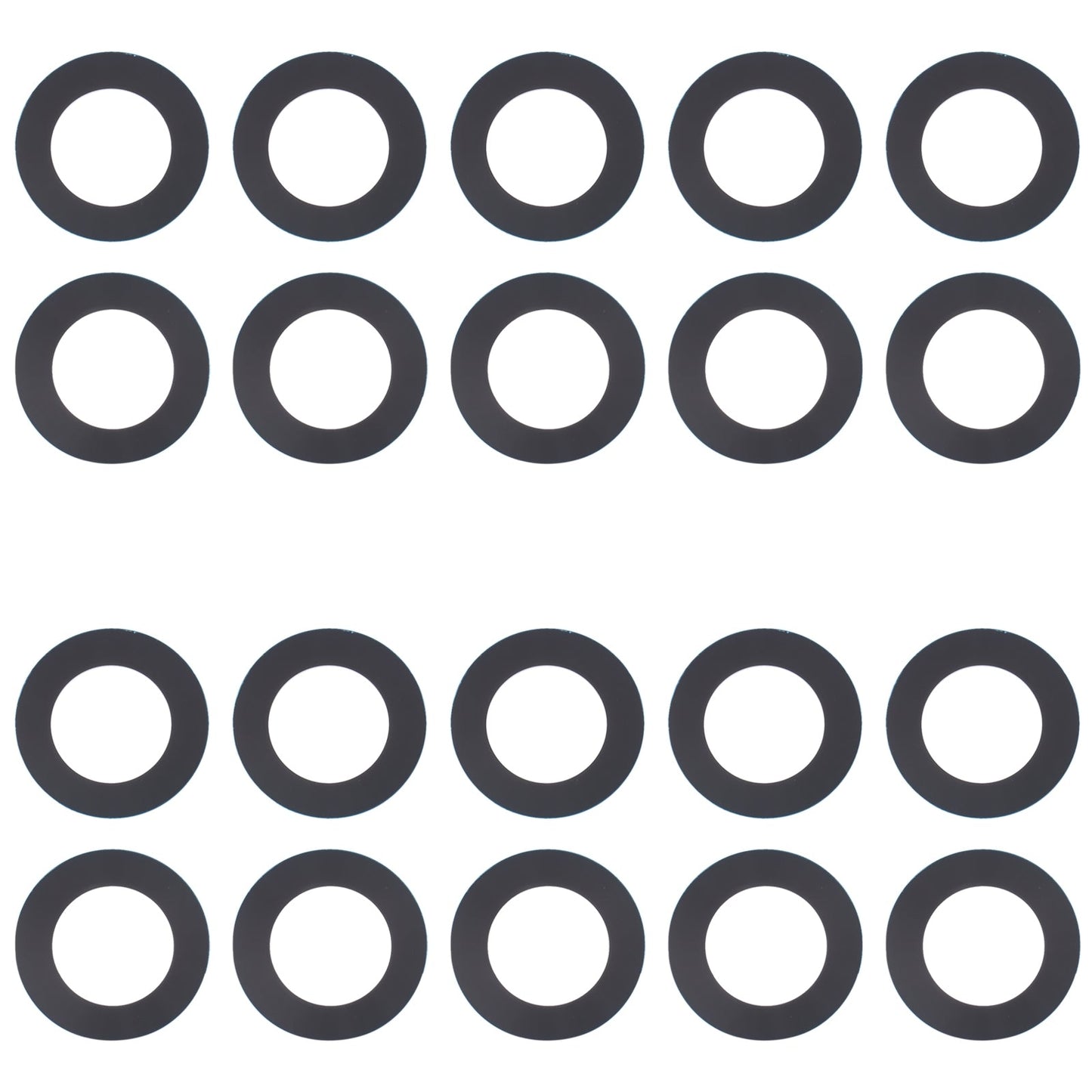 For OPPO Reno8 5G/Reno8 China 10 PCS Back Camera Lens