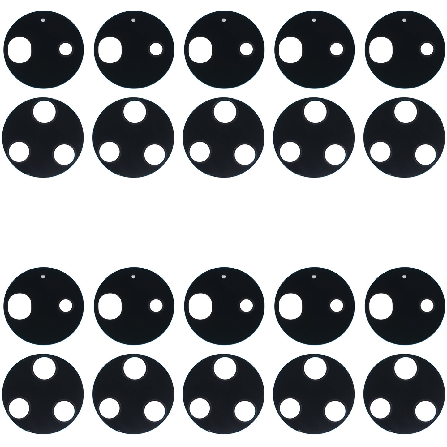 For Huawei P50 Pro 10 PCS Back Camera Lens